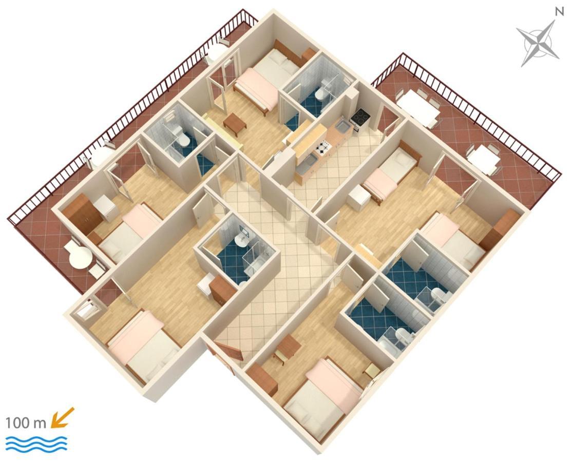 Apartments By The Sea Podaca, Makarska - 516 Экстерьер фото